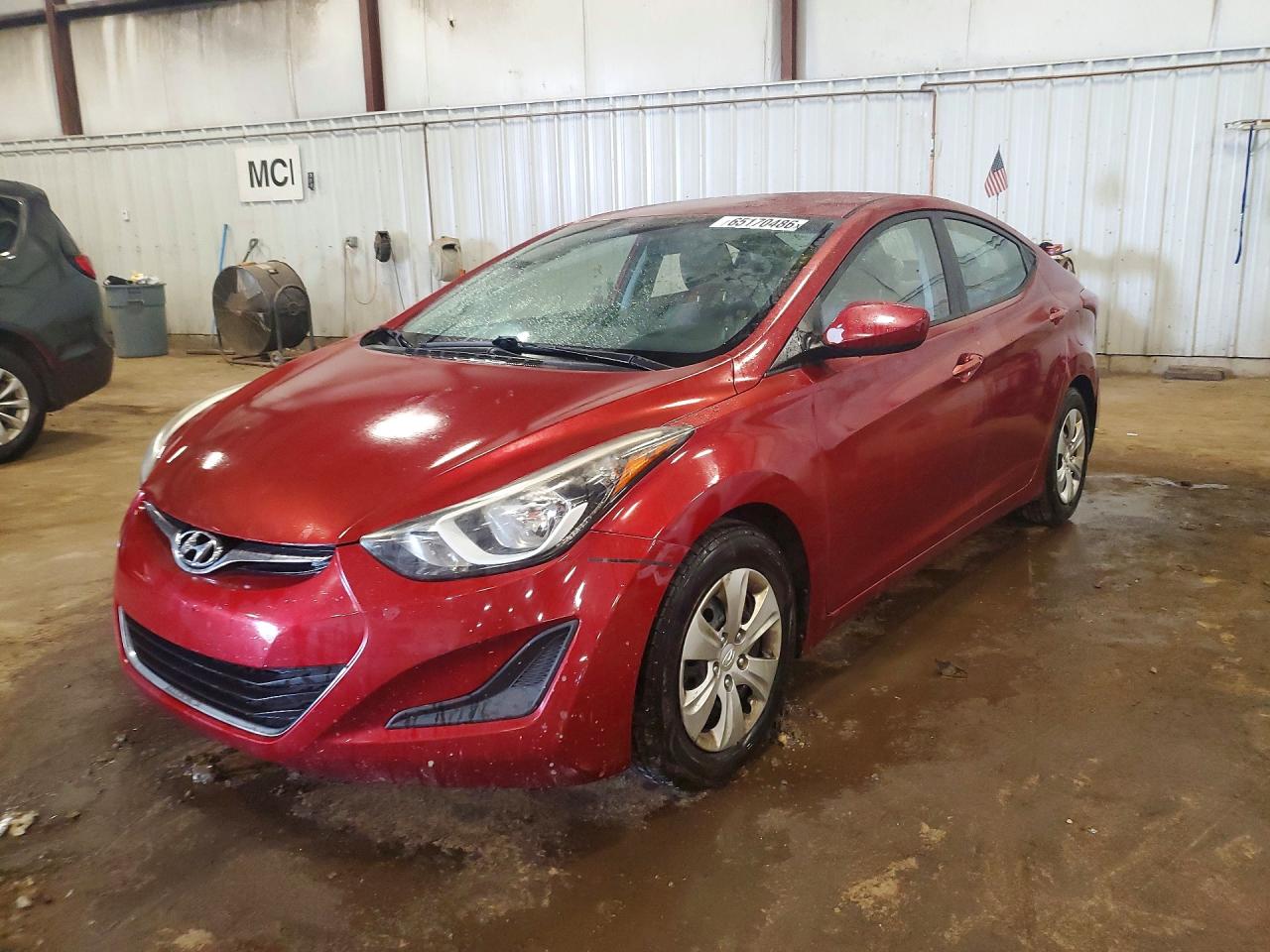 2016 HYUNDAI ELANTRA — Front 3/4