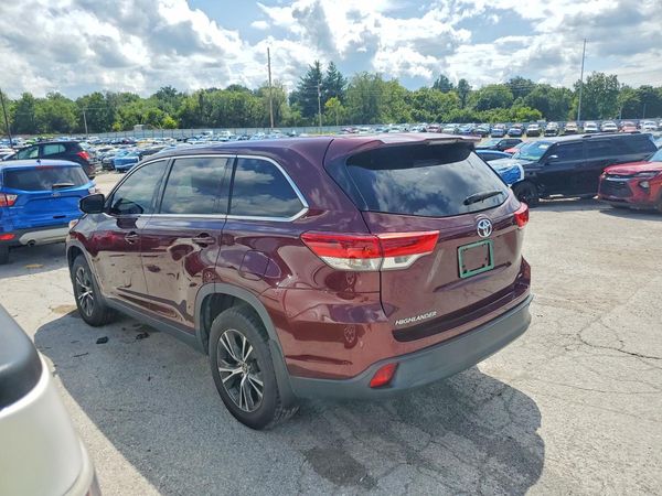 2019 TOYOTA HIGHLANDER LE/LE Plus — DSRA