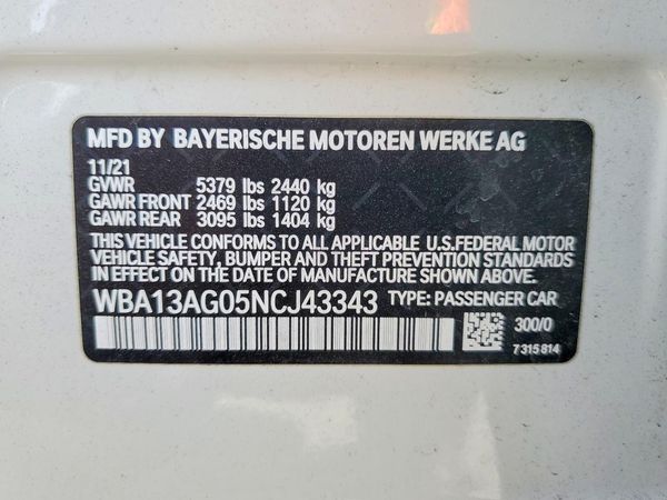 2022 BMW 530E