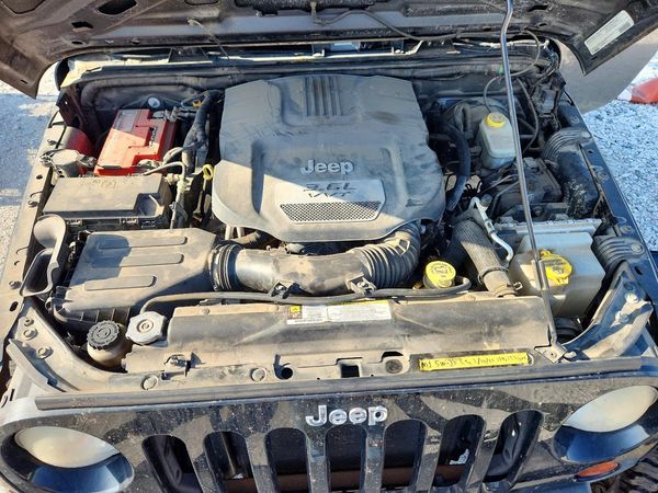 2012 JEEP WRANGLER Sport — Engine bay