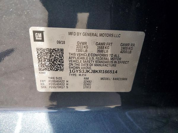 2019 CADILLAC ESCALADE ESV Premium Luxury