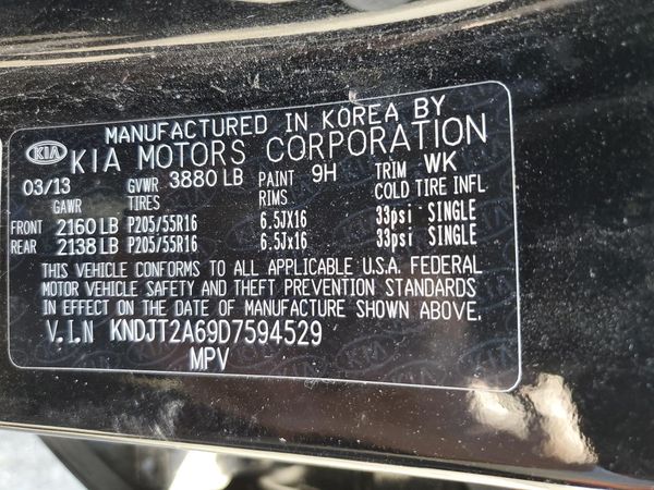 2013 KIA SOUL All Trims