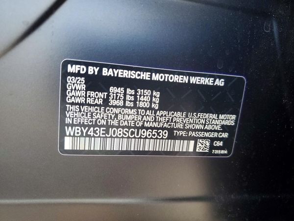 2025 BMW I7