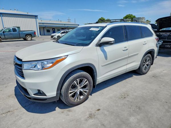 2016 TOYOTA HIGHLANDER Base/Hybrid — Front 3/4