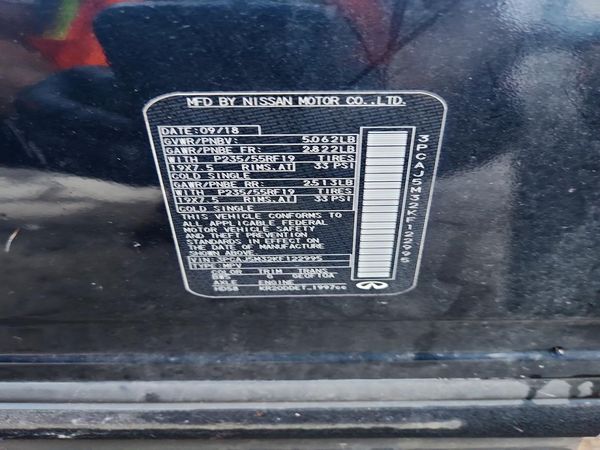 2019 INFINITI QX50
