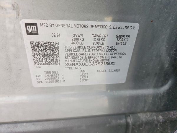 2024 CHEVROLET EQUINOX LT (1LT)