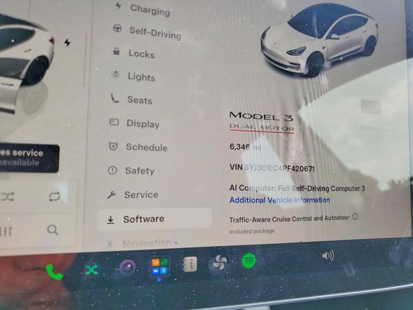 2023 TESLA MODEL 3