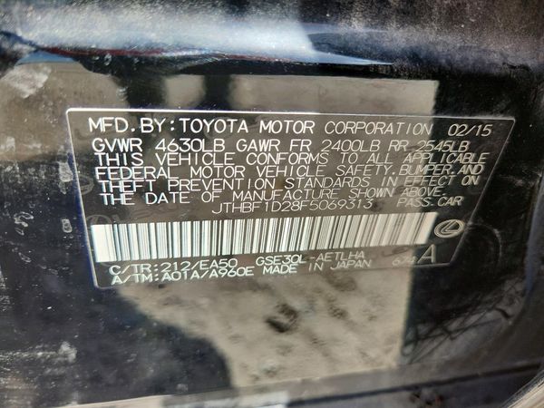 2015 LEXUS IS 250
