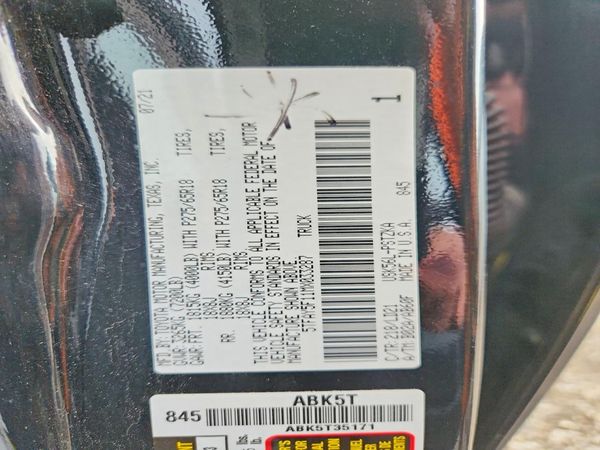 2021 TOYOTA TUNDRA