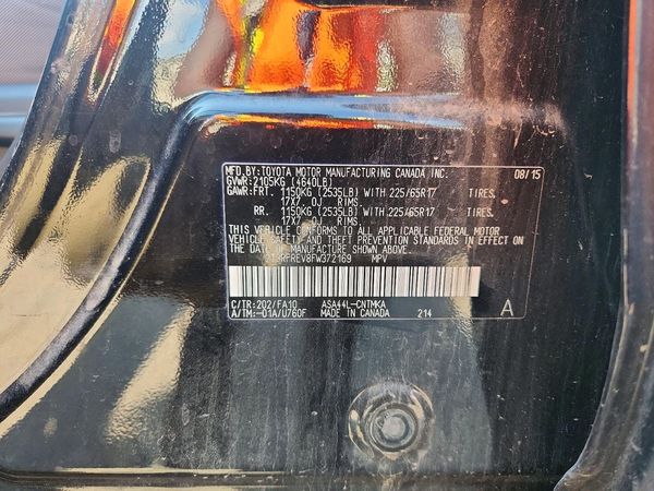 2015 TOYOTA RAV4