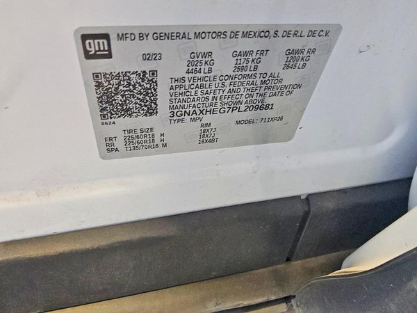 2023 CHEVROLET EQUINOX LS