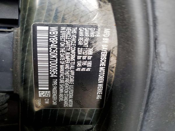 2019 BMW I3 Range Extender