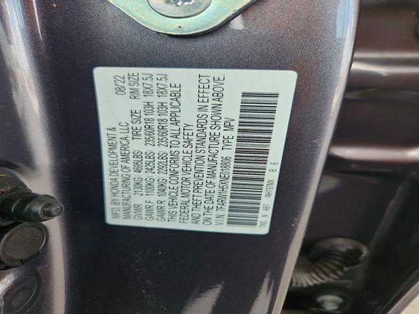 2022 HONDA CR-V