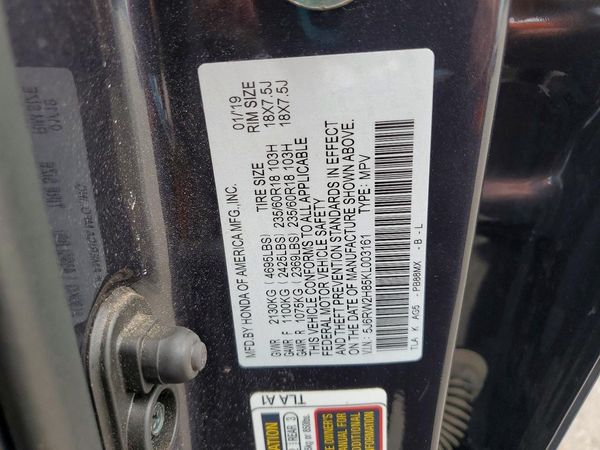 2019 HONDA CRV EX-L/EX-L Navi