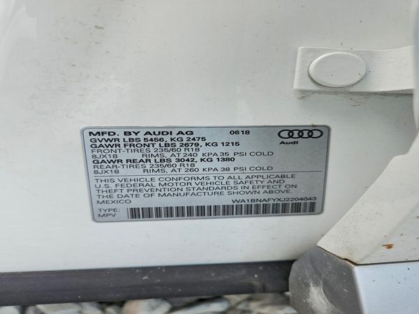 2018 AUDI Q5 quattro Premium Plus