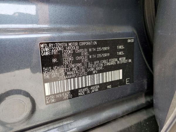 2023 TOYOTA VENZA
