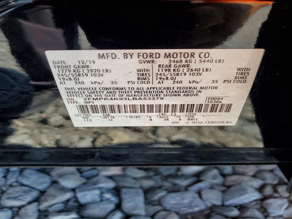 2020 FORD EDGE