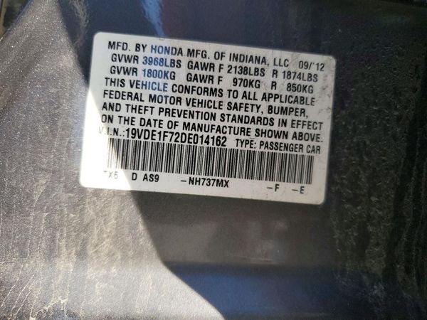 2013 ACURA ILX