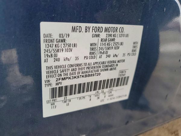 2019 FORD EDGE