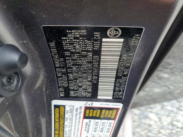 2015 TOYOTA CAMRY
