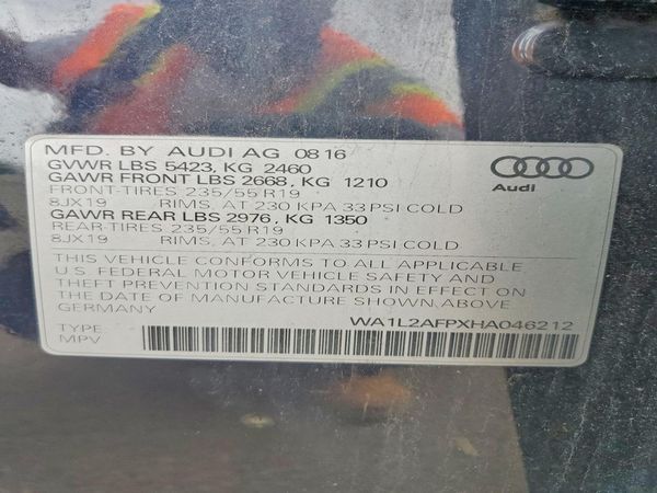 2017 AUDI Q5 quattro Premium Plus