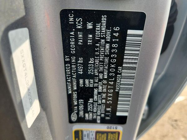 2019 KIA OPTIMA LX, S