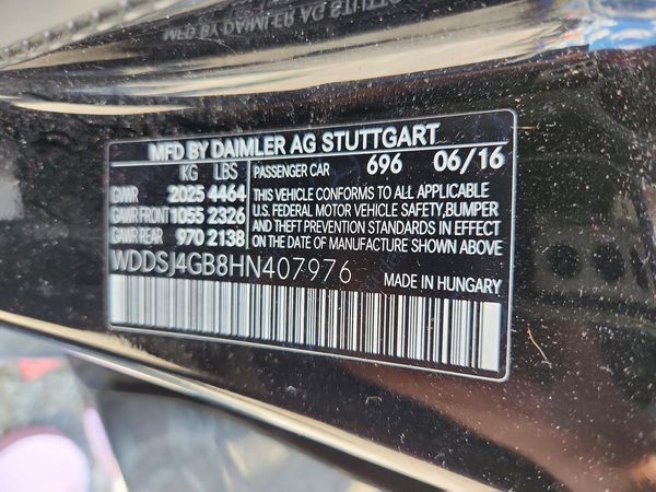 2017 MERCEDES-BENZ CLA