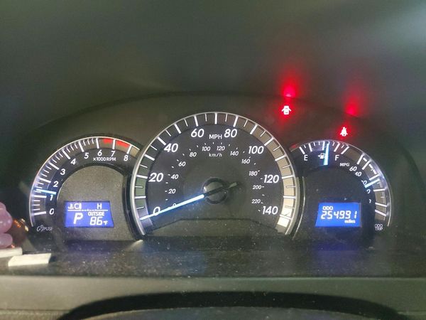 2012 TOYOTA CAMRY — ODOM
