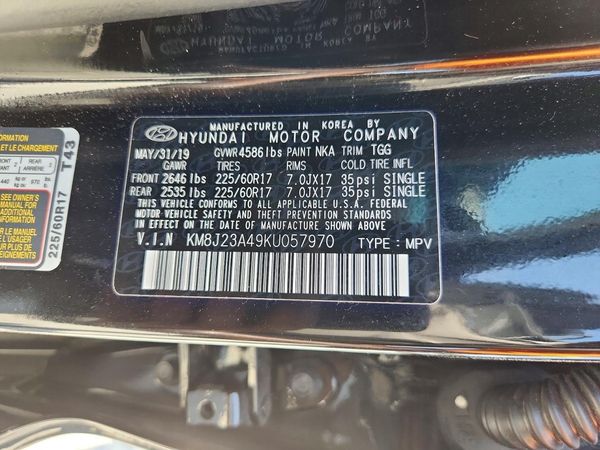 2019 HYUNDAI TUCSON