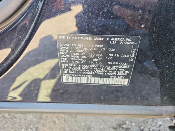 2024 VOLKSWAGEN ATLAS