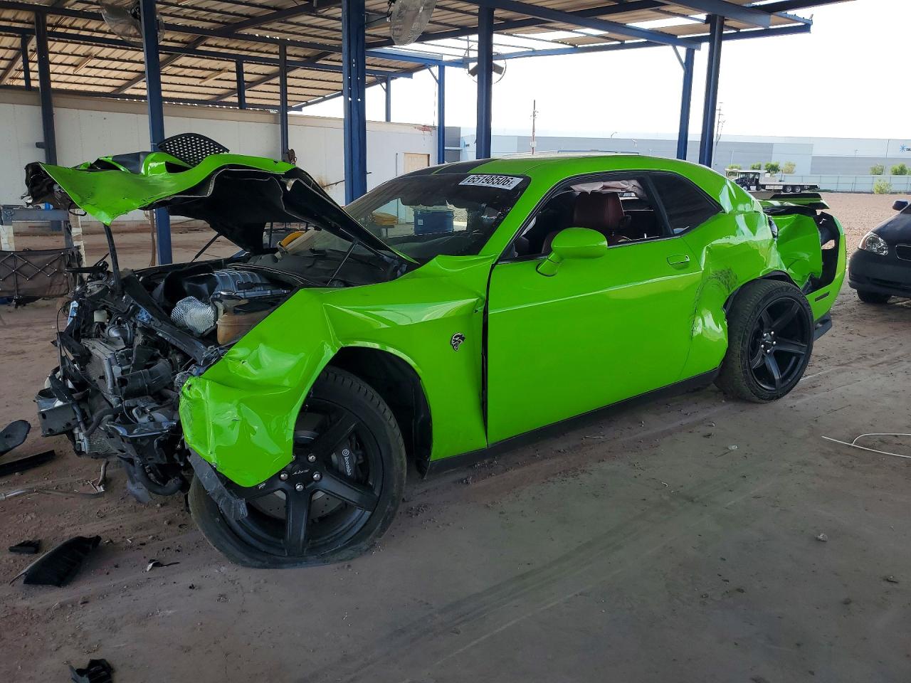 2018 DODGE CHALLENGER SRT HELLCAT — Front 3/4