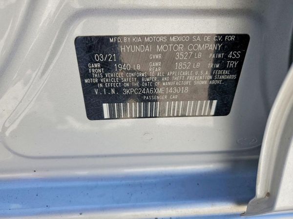 2021 HYUNDAI ACCENT