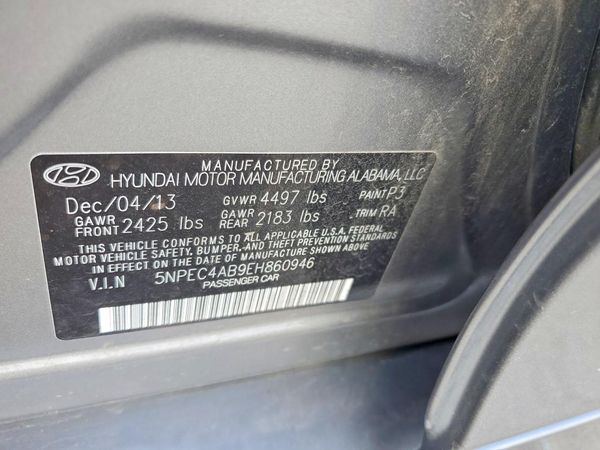 2014 HYUNDAI SONATA