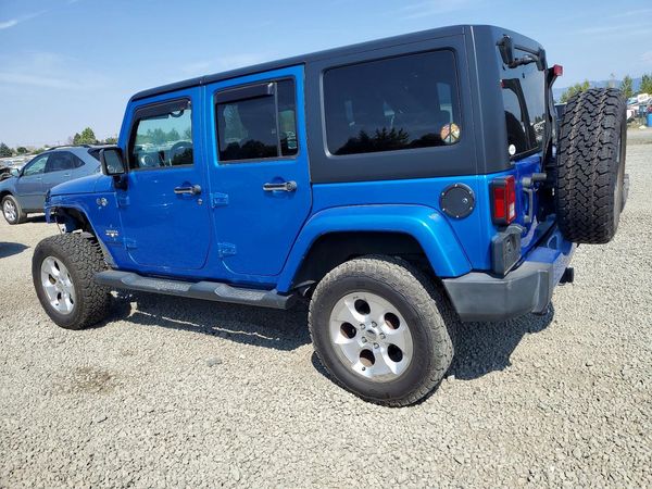 2016 JEEP WRANGLER UNLIMITED SAHARA 4X4 — DSRA