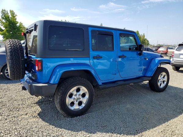 2016 JEEP WRANGLER UNLIMITED SAHARA 4X4 — PSRA