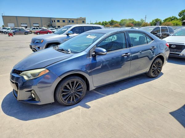 2016 TOYOTA COROLLA L/LE