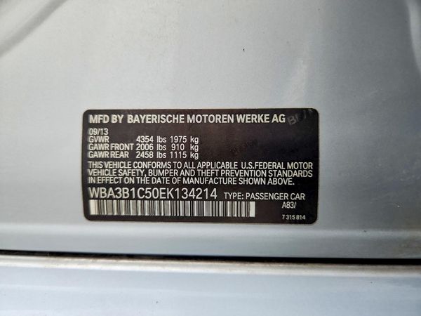 2014 BMW 320 SA