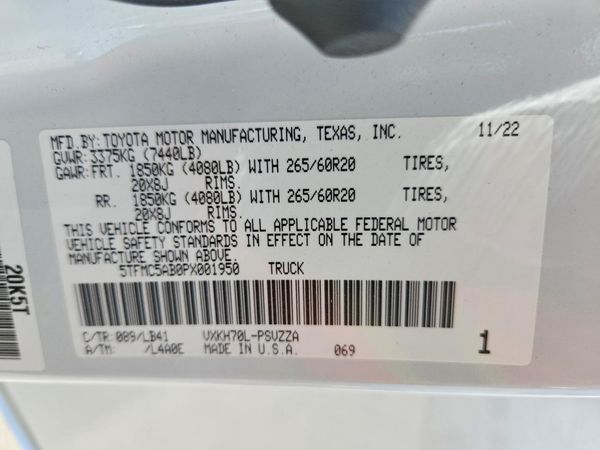 2023 TOYOTA TUNDRA 1794