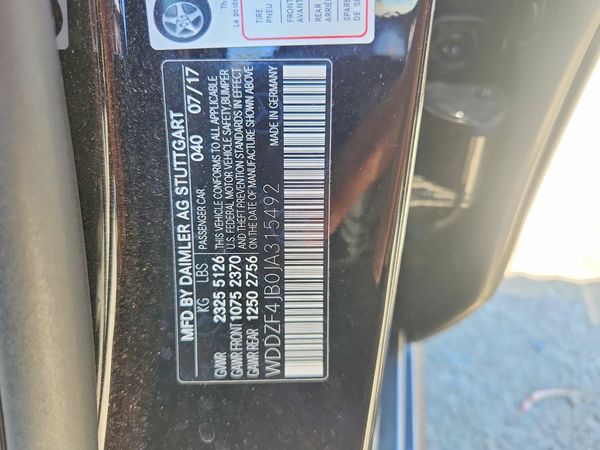 2018 MERCEDES-BENZ E E300