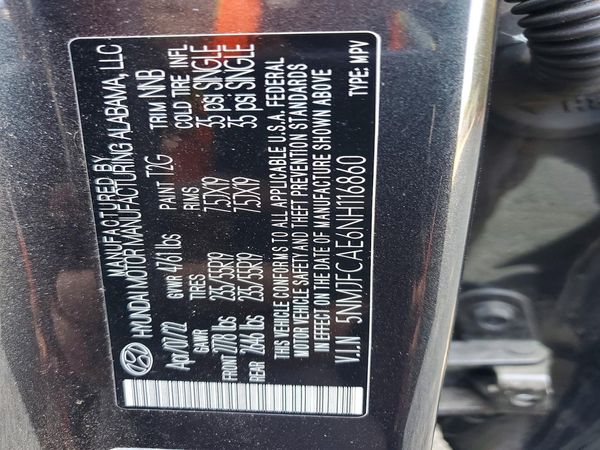 2022 HYUNDAI TUCSON SEL Convenience Pkg