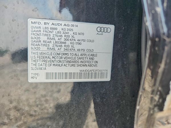 2015 AUDI Q7 S Line Prestige