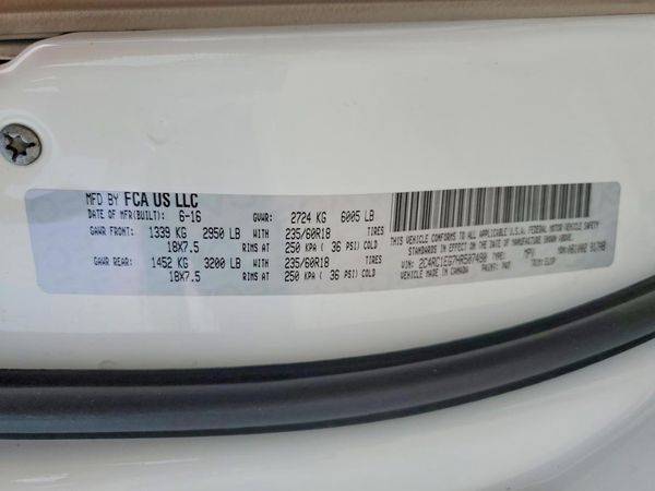 2017 CHRYSLER PACIFICA Touring L Plus