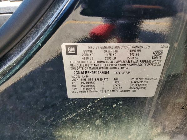 2014 CHEVROLET EQUINOX