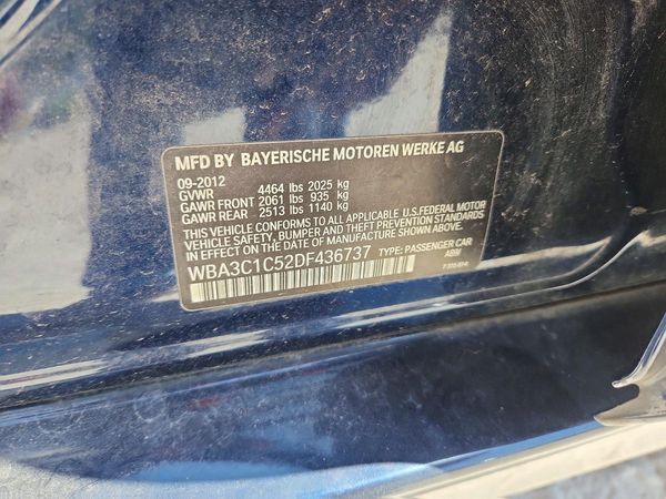 2013 BMW 3 SERIES 328I RWD