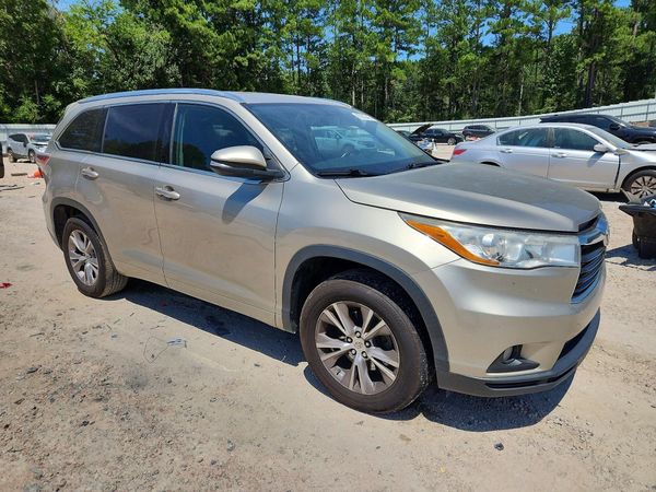 2014 TOYOTA HIGHLANDER Base/Hybrid — Passenger 3/4