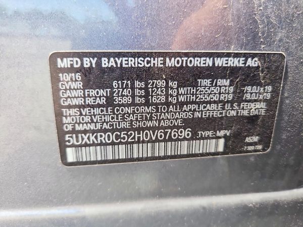 2017 BMW X5