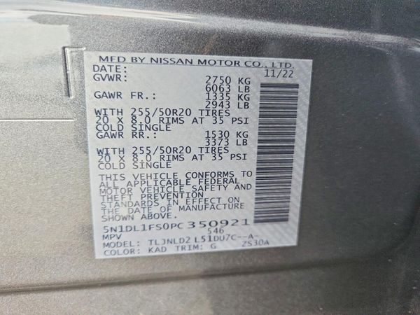 2023 INFINITI QX60