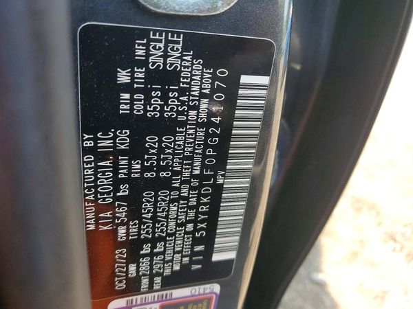 2023 KIA SORENTO SX/SX Prestige
