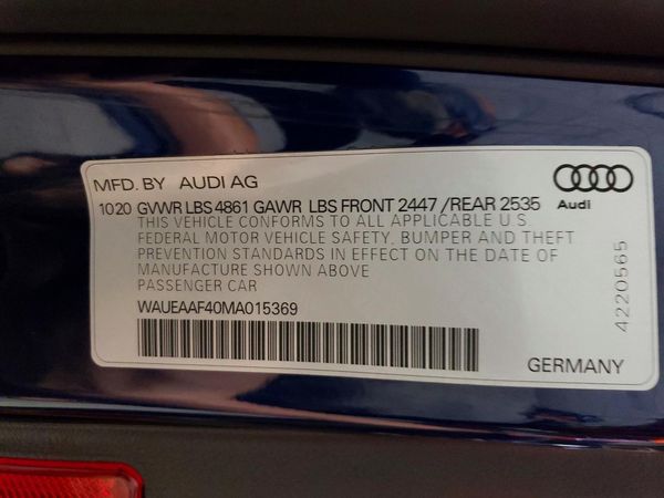 2021 AUDI A4