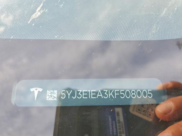 2019 TESLA MODEL 3